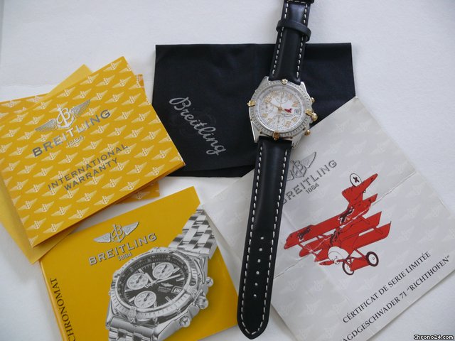 Breitling Chronomat Roter Baron Jagdgeschwader 71 Richthofen WATCHES 2