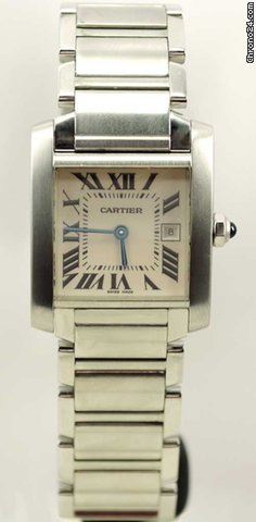 Cartier TANK FRANCAISE MEDIUM QUART WATCHES 2
