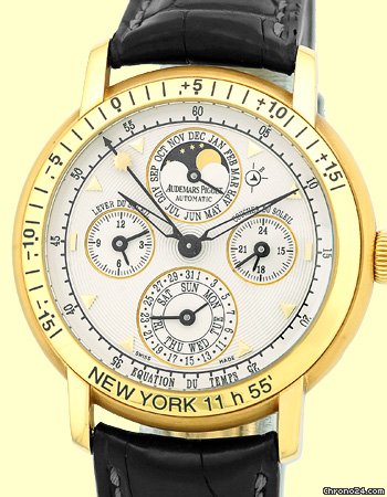Audemars Piguet Gent's 18K Yellow Gold Equation of Time Perpetual Calendar WATCHES 2