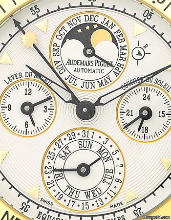 replica Audemars Piguet Gent's 18K Yellow Gold Equation of Time Perpetual Calendar WATCHES 1