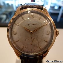 Movado sport meca cape in gold screwed bottom amagnetic WATCHES 2