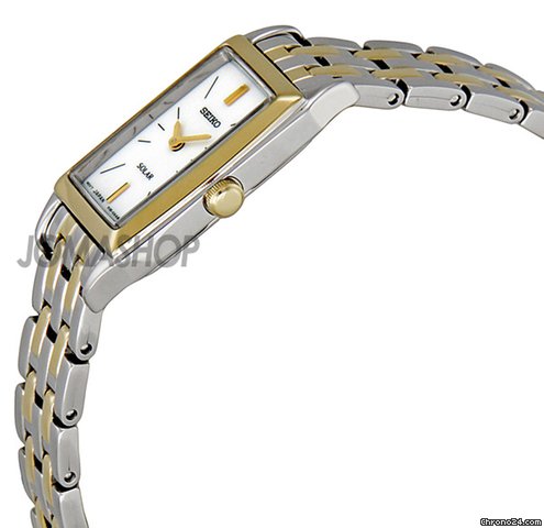 Seiko Solar Quartz Two-tone Ladies Watch SUP028 WATCHES 2