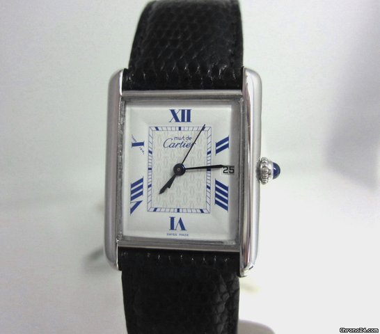 replica Cartier Tank mit Datum Silber WATCHES 1