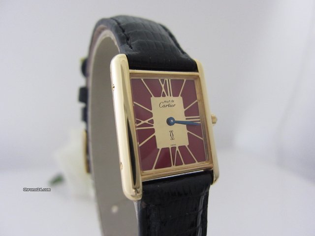 Cartier Tank seltenes Zifferblatt WATCHES 2