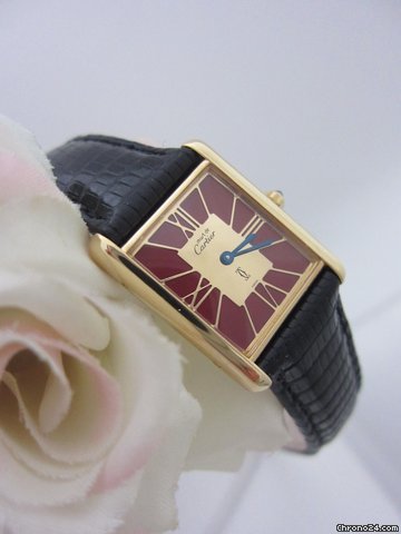 replica Cartier Tank seltenes Zifferblatt WATCHES 1