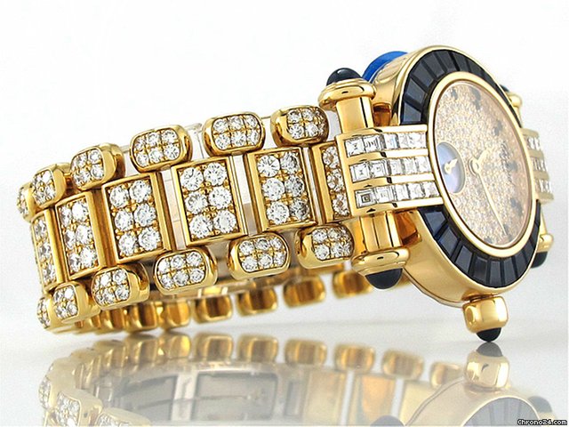 Chopard Damen "IMPERIALE" 750/- Gelbgold Quarz WATCHES 2