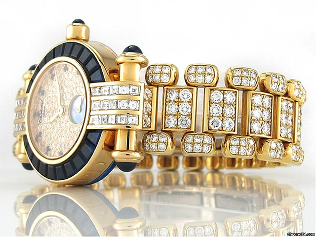replica Chopard Damen "IMPERIALE" 750/- Gelbgold Quarz WATCHES 1