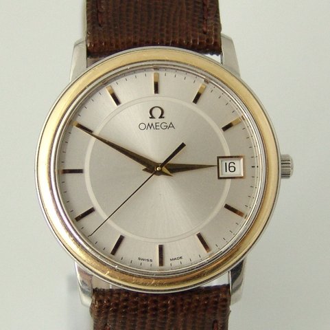 replica Omega De Ville Stahl/Gold WATCHES 1