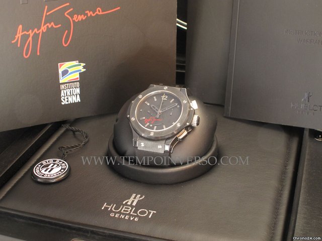 replica Hublot Big Bang Ayrton Senna 2 all black limited edition full set WATCHES 1