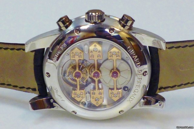 replica Girard Perregaux Enzo Ferrari Triple Bridge Tourbillon Number 1 of 349 WATCHES 1