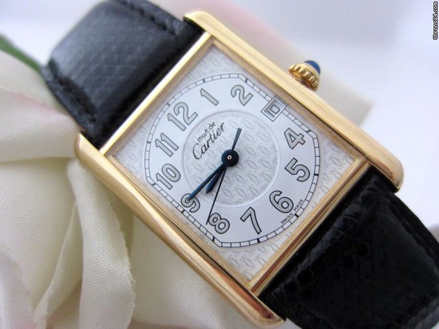 Cartier Tank XL mit Datum WATCHES 2