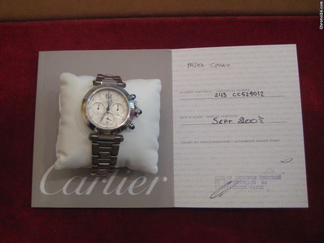 replica Cartier Pasha Chronograph WATCHES 1