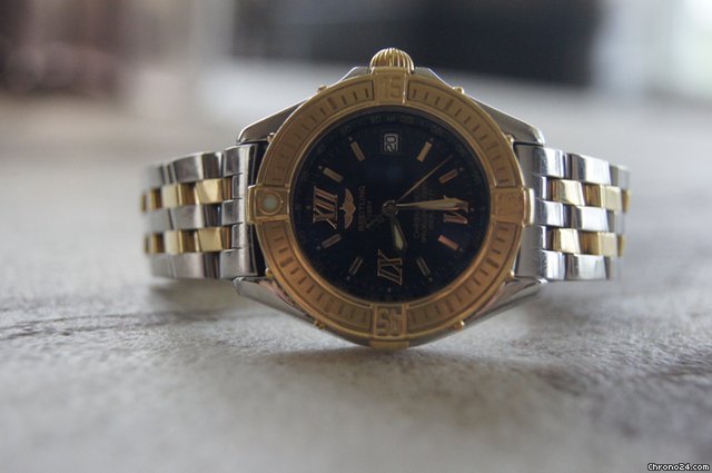replica Breitling Lady B-class Gold/Steel WATCHES 1