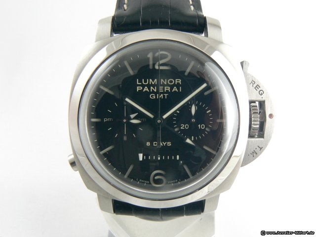 Panerai LUMINOR 1950 8 DAYS CHRONO MONOPULSANTE GMT WATCHES 2
