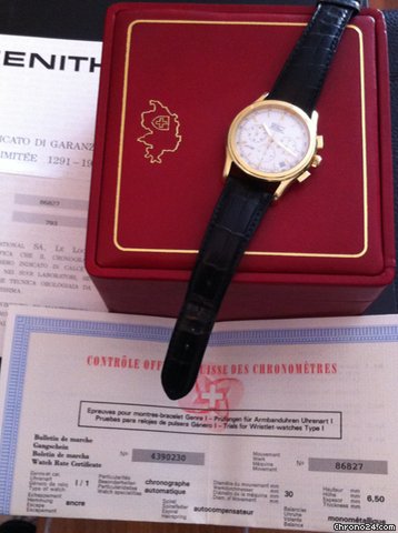 replica Zenith El Primero Chro. Edizione Lim. Ed. 700 Conf. Elvetica WATCHES 1