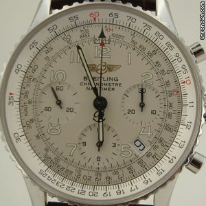 Breitling NAViTiMER STEEL CHRONOGRAPH BOX & PAPERS WATCHES 2