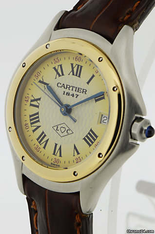 Cartier 1847 Stahl / Gold WATCHES 2