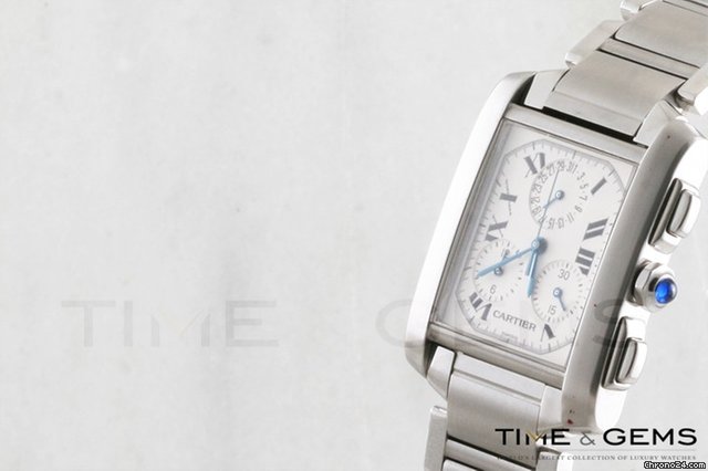 Cartier Tank Francaise Stainless Steel Watch WATCHES 2