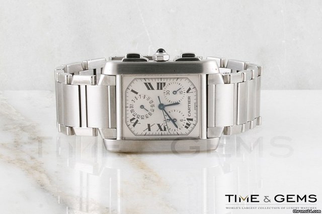 replica Cartier Tank Francaise Stainless Steel Watch WATCHES 1