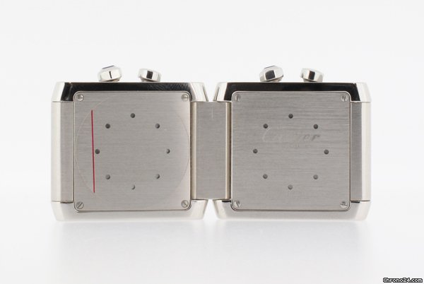 replica Cartier Tank Francaise Travel Alarm Clock. Model No W0100060 WATCHES 1 