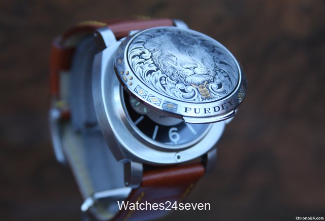 replica Panerai PAM 152 Purdey Luminor Sealand Lion 44 mm Special Edition of 25 units.: WATCHES 1