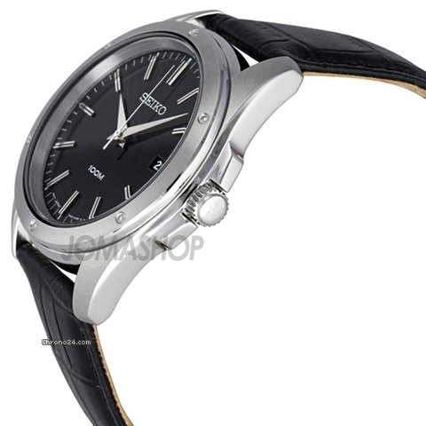 Seiko Black Dial Mens Watch SGEF81P2 WATCHES 2