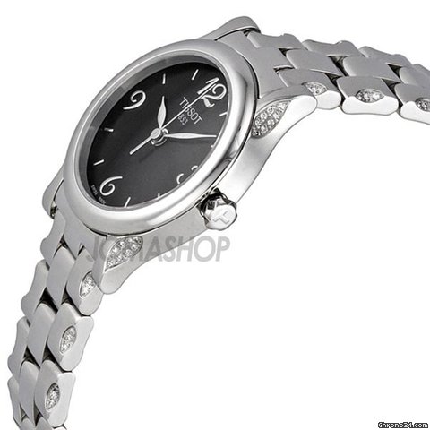 Tissot Stylis-t Black Dial Stainless Steel Ladies Watch T0282101105701 WATCHES 2