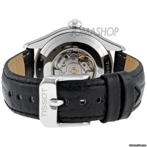 replica Tissot T-One Black Leather Stainless Steel Leather Ladies Watch T0382071605700 WATCHES 1