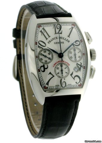 replica Franck Muller Cintree Curvex Chronograph Steel Men WATCHES 1