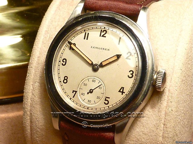 replica Longines Tre Tacche "Step Case" waterproof 1937 watch / 35mm WATCHES 1