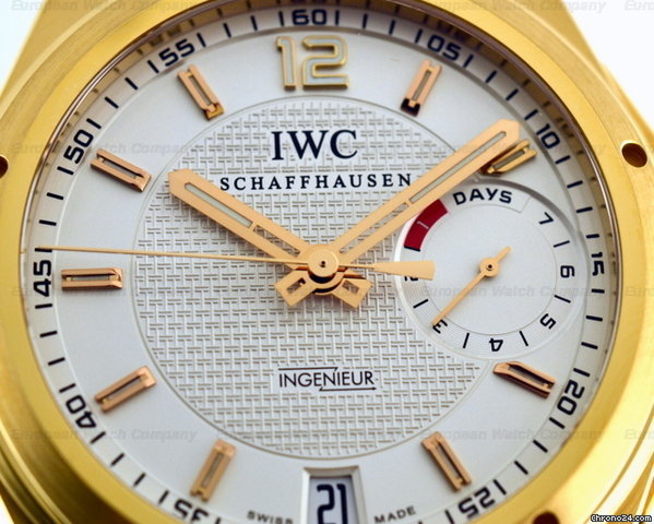 replica IWC Big Ingenieur 7 Day 18K Rose Gold NEW WATCHES 1