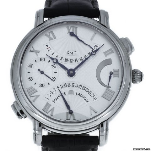 replica Maurice Lacroix Masterpiece Double Retrograde GMT WATCHES 1