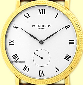 Patek Philippe Gent's 18K Yellow Gold Calatrava Strapwatch WATCHES 2