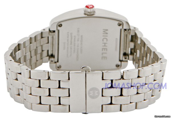 Michele Mini Urban Diamond Steel Ladies Watch MWW02A000124 WATCHES 2