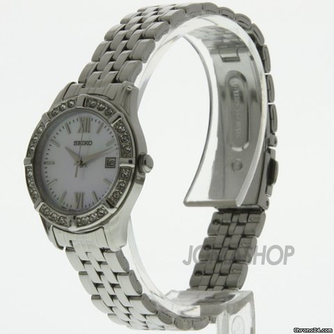 Seiko Dress Quartz Stainless Steel Ladies Watch SXDE49 WATCHES 2
