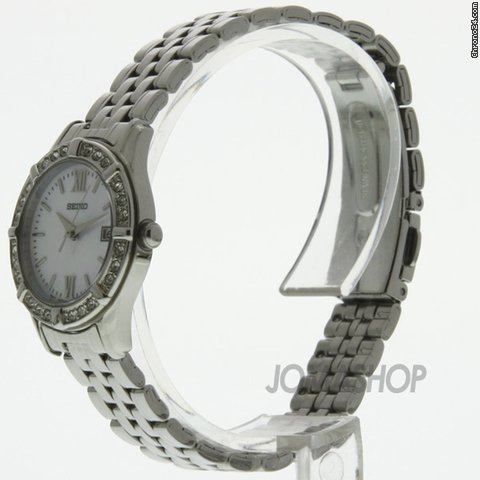 replica Seiko Dress Quartz Stainless Steel Ladies Watch SXDE49 WATCHES 1