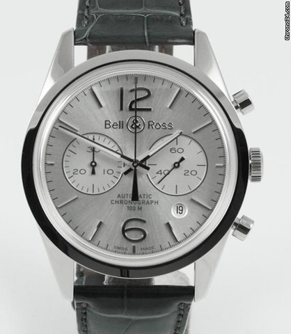 Bell & Ross BR126-WH-ST/SCR Watches Watch