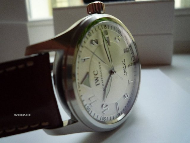 IWC Mark XV Spitfire -- Silver Dial/Brown Strap -- As New WATCHES 2