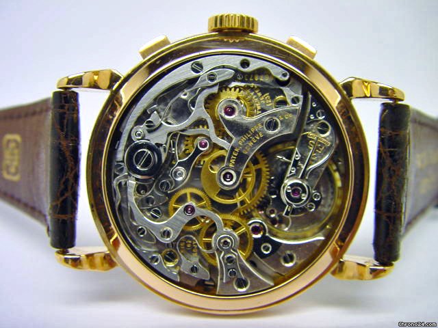 Patek Philippe rare Ref. 1579 in Pinkgold with pink Dial WATCHES 2