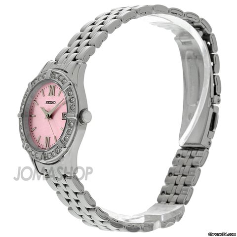 replica Seiko Dress Quartz Stainless Steel Ladies Watch SXDE47 WATCHES 1
