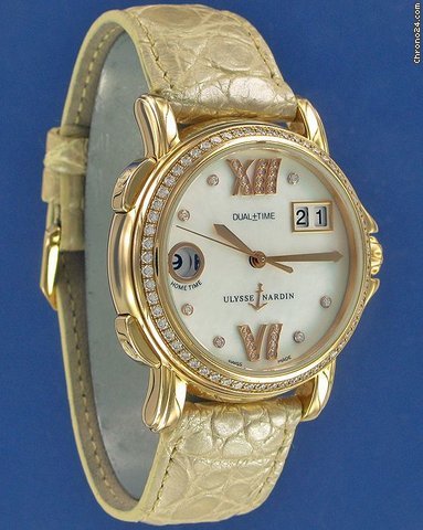 Ulysse Nardin San Marco Dual Time Yellow Gold/ Diamonds WATCHES 2