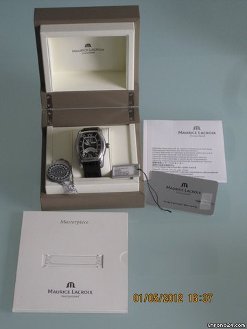 Maurice Lacroix Materpiece Jours Retrogrades Tonneau WATCHES 2