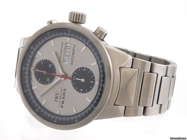 IWC "GST Chrono Automatic for Prada" Edelstahl - lim. Edition WATCHES 2