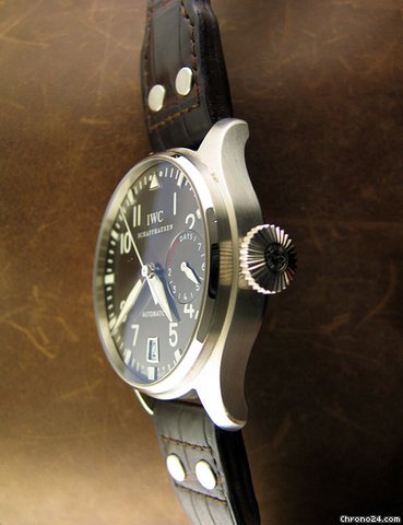 replica IWC Big Pilot WhiteGold WATCHES 1
