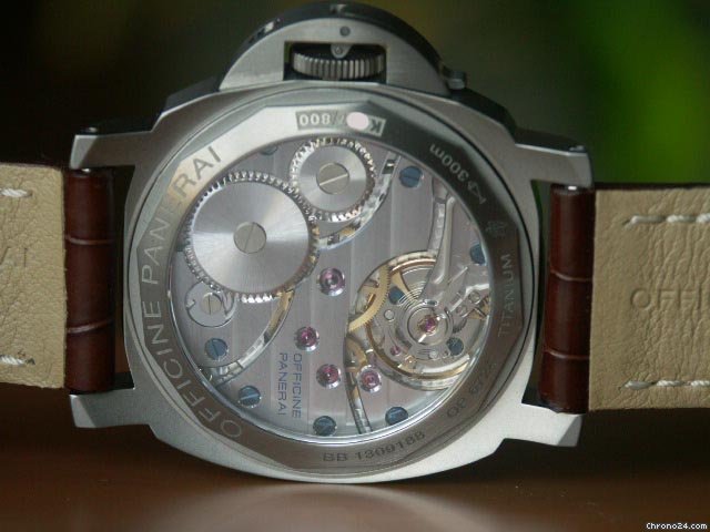 Panerai PAM 176 titanium base model black sandwich dial: Retail WATCHES 2