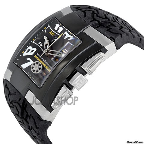 Technomarine Hummer Black Dial Stainless Steel Mens Watch XSMSH WATCHES 2