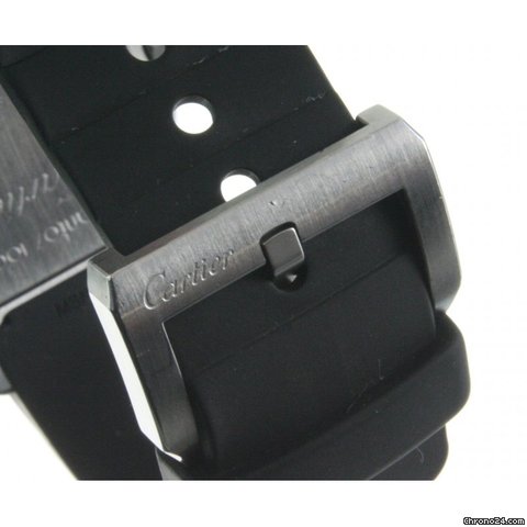 replica Cartier Santos 100 Herren Stahl/Kautschuk Ref. 3644/002 Neuwertig WATCHES 1