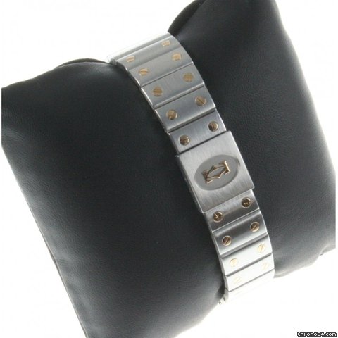 Cartier Santos Herrenuhr Stahl / 750er Gold WATCHES 2