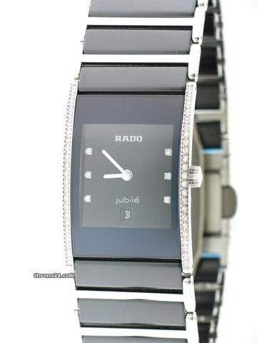 replica Rado INTEGRAL DIAMOND JUBILE' CERAMICA NERA DIAMANTI WATCHES 1