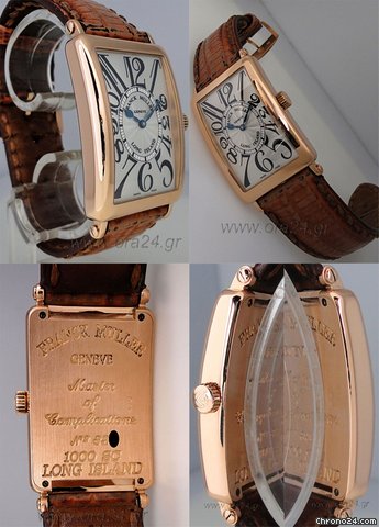 replica Franck Muller Long Island 1000SC Automatic 18k Rose Gold WATCHES 1